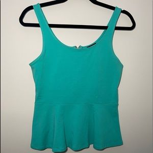 Peplum tank